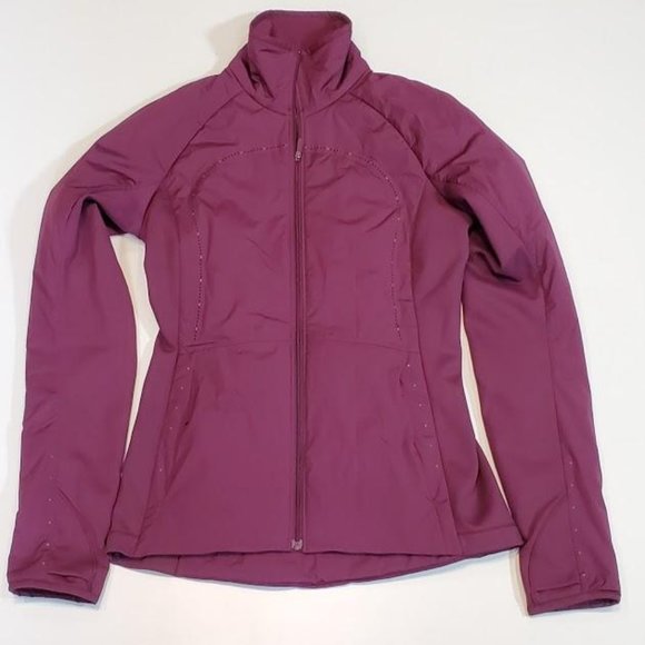 Size 4 - Lululemon Run For Cold Jacket - Picture 2 of 2